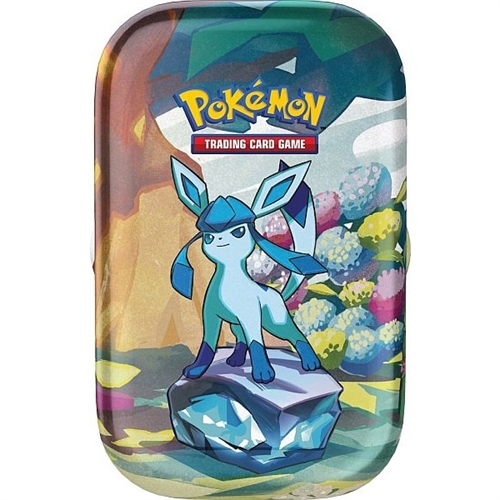 Prismatic Evolutions - Mini Tin - Glaceon - Pokemon TCG 